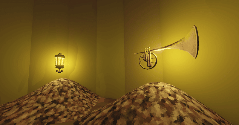 The Grappling Hook and Trumpet players use to descend the tree