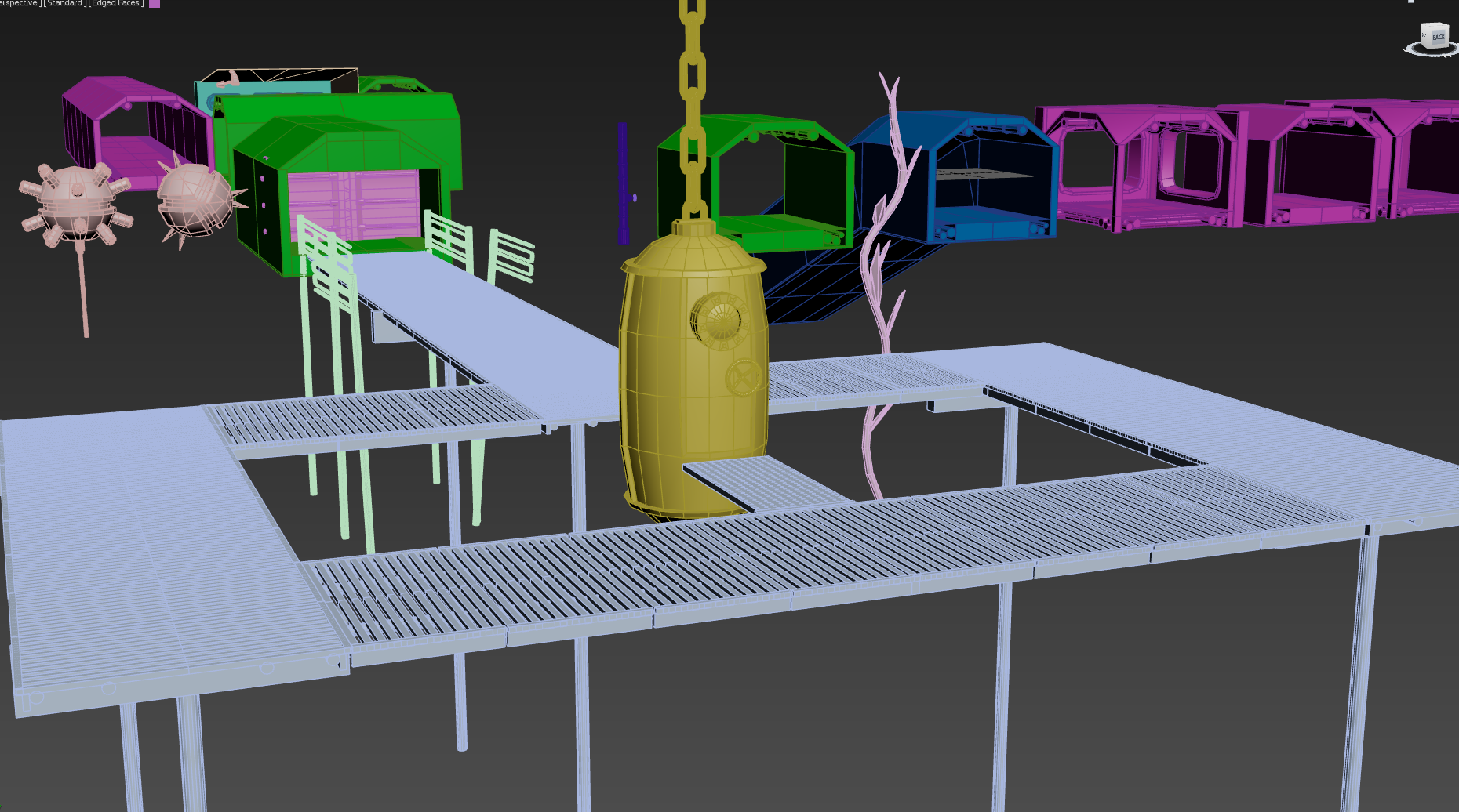 Ending chamber assembly