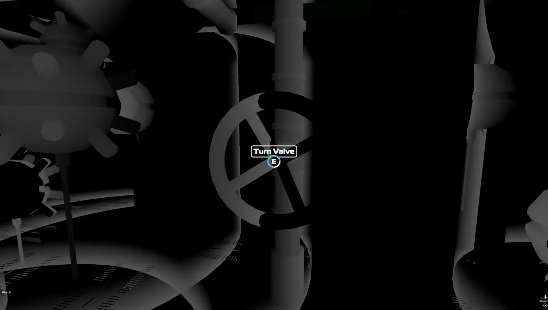 Pressure valve interaction prompt